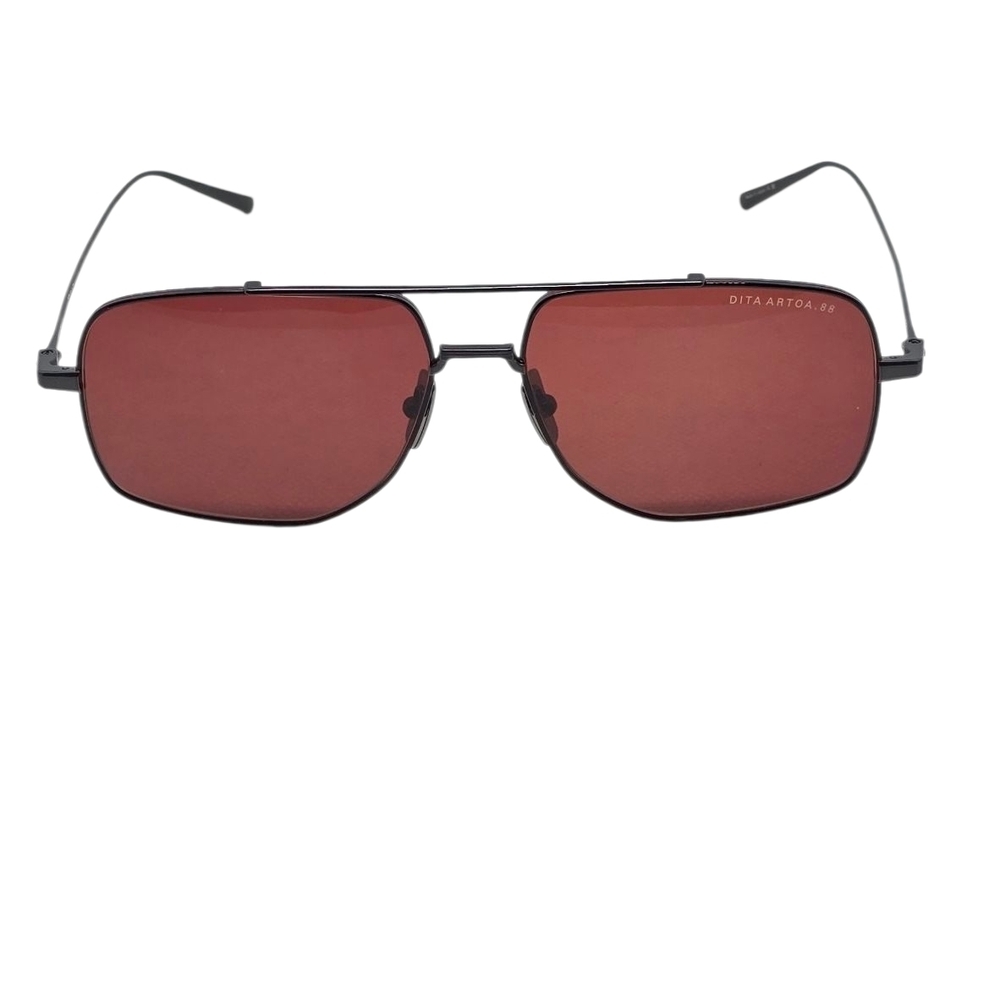 Stylish  DITA TITANIUM Red Tinted Sunglasses